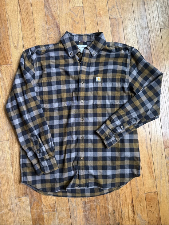 Other - Carhartt Men's Relaxed Fit Rugged Flex flannel | 97% cotton | Size Large